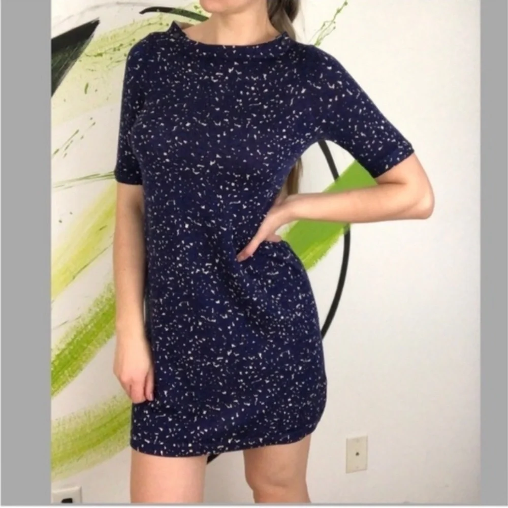 J. CREW Wool Floral Print Dress